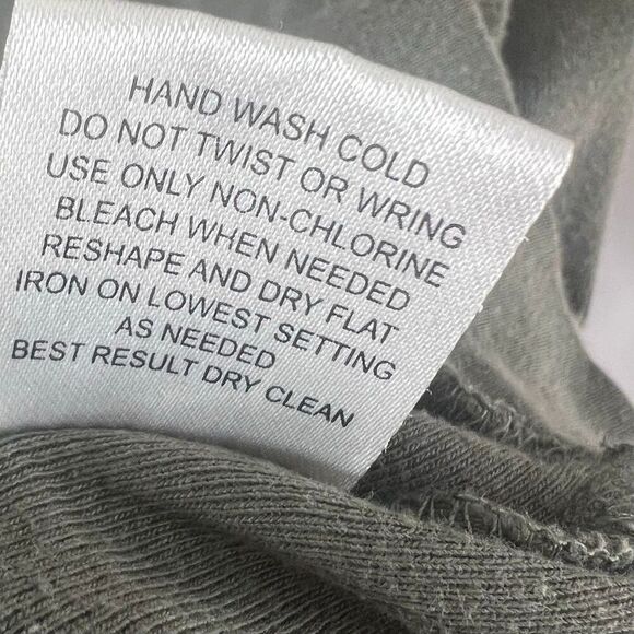 Pink Rose, Olive Green Button Front Cardigan, Button Cinched Back, Women’s Small - Picture 12 of 13